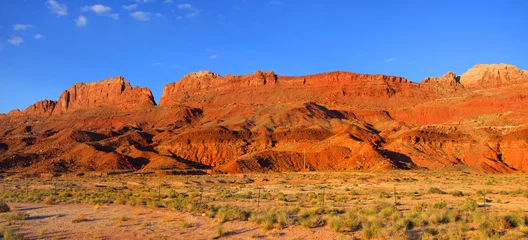 Gordijnen Vermilion cliffs near Page Arizona © SNEHIT PHOTO