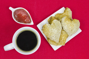 Valentine's breakfast