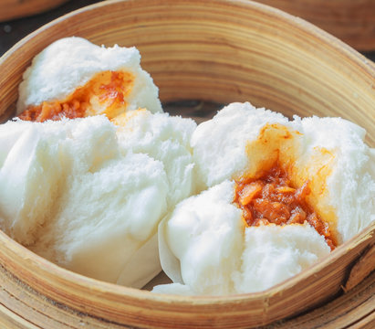 Steamed Pork Buns, Chinese Dim Sum