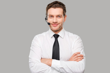 Male operator.
