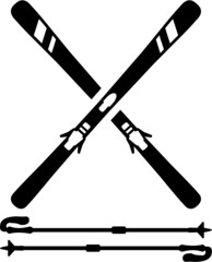 Ski Equipment Skis Sticks