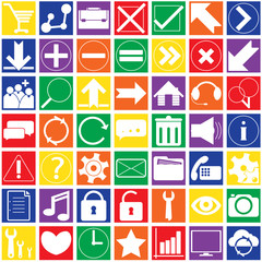 Set Infographics web icons or design elements