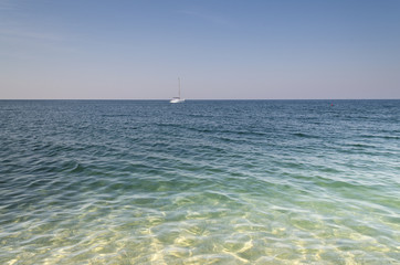 Fototapeta premium Beautiful Bulgarian resorts landscapes in the shiny summer day