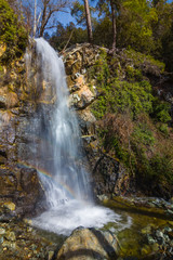 Fototapeta premium caledonia waterfall, cyprus