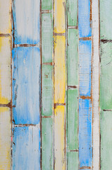 Grungy colorful wooden textured background