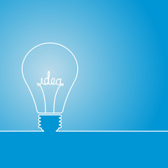 Idea lamp design element