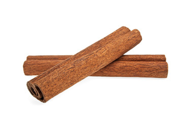 Cinnamon isolated on white background