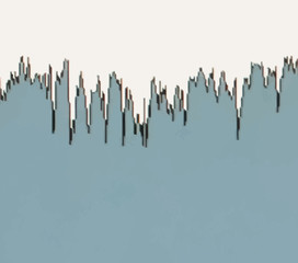 Colorful waveform