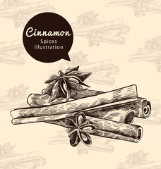 sketch cinnamon