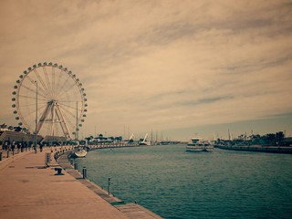 Canal del puerto de Valencia