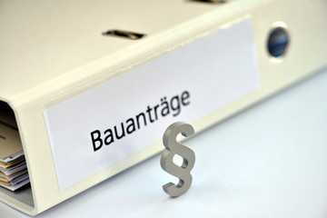 Paragraph, Baurecht, Bauordnung, Bauanträge, Gesetz,