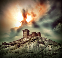 Ancient fortress on the hill