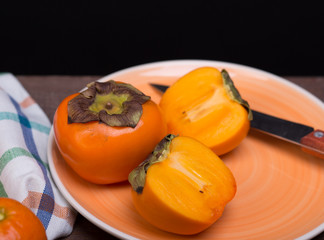 persimmons