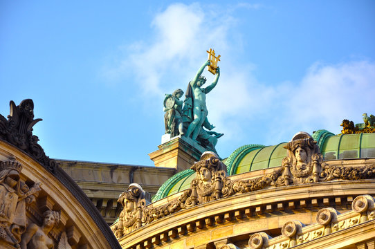 &Oacute;pera de Par&iacute;s, Francia, Palacio Garnier, neobarroco