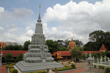 Naklejka premium シルバーパゴダ