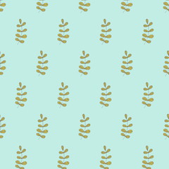 Vintage seamless floral pattern