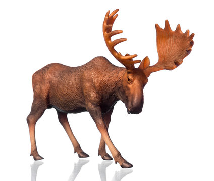 Figure of a moose