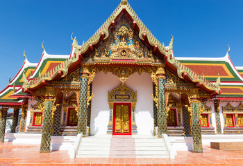 Fototapeta premium traditional thailand temple architecture