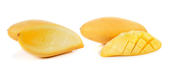 mango isolated on white background