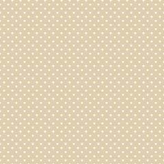 Brown Polka Dot Seamless Pattern Vector Background