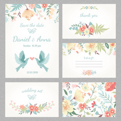 Vintage wedding set.