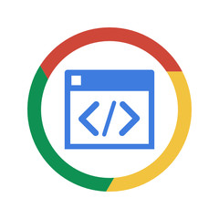 Vector Chrome Icon