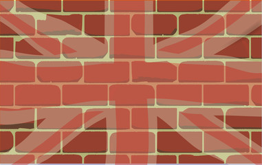 Union Jack Sprayed on a Wall © Al