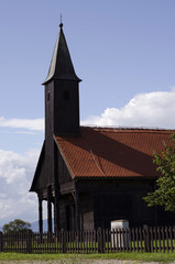 Fototapeta na wymiar velika gorica, authentic turopolje chapel