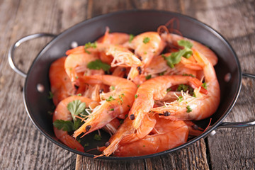 casserole with shrimp