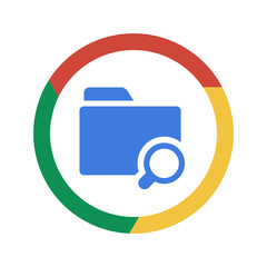 Vector Chrome Icon