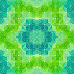 Colorful Triangle Pattern. Vector Background