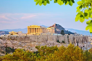 Fotobehang Akropolis in Athene © sborisov