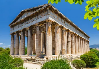 Foto op Canvas Temple of Hephaestus in Athens © sborisov