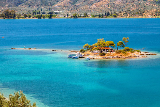 Fototapeta Small island, Greece