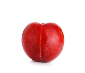 plum isolated on white background