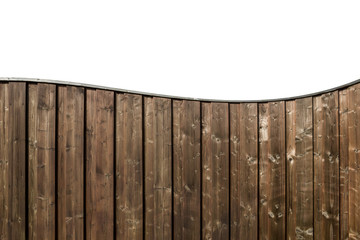 Gartenzaun mit Bogen, Freigestellt