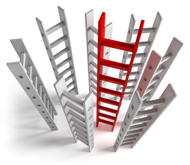 Erfolgsleiter Aufstieg