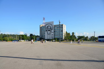 Beautiful buildings in Havana- lifestyle - the capital of Cuba