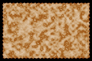 old paper textures  isolate on black background
