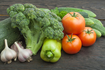 Still life vegetables