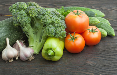 Still life vegetables