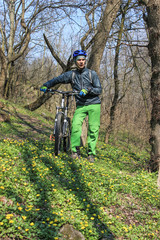 Fototapeta premium Travel by bike