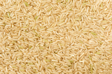 Brown rice background