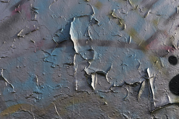 Silver crack, Graffiti detail