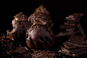 mufinki czekoladowe