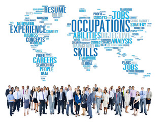 Occupation Job Careers Expertise Human Resources Concept