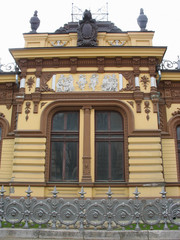 Obraz premium Classic architecture house decoration details