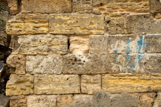 stone wall limestone