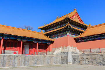 The forbidden city, world historic heritage, Beijing China