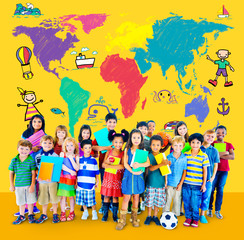 World Kids Journey Adventure Imagination Travel Concept © Rawpixel.com